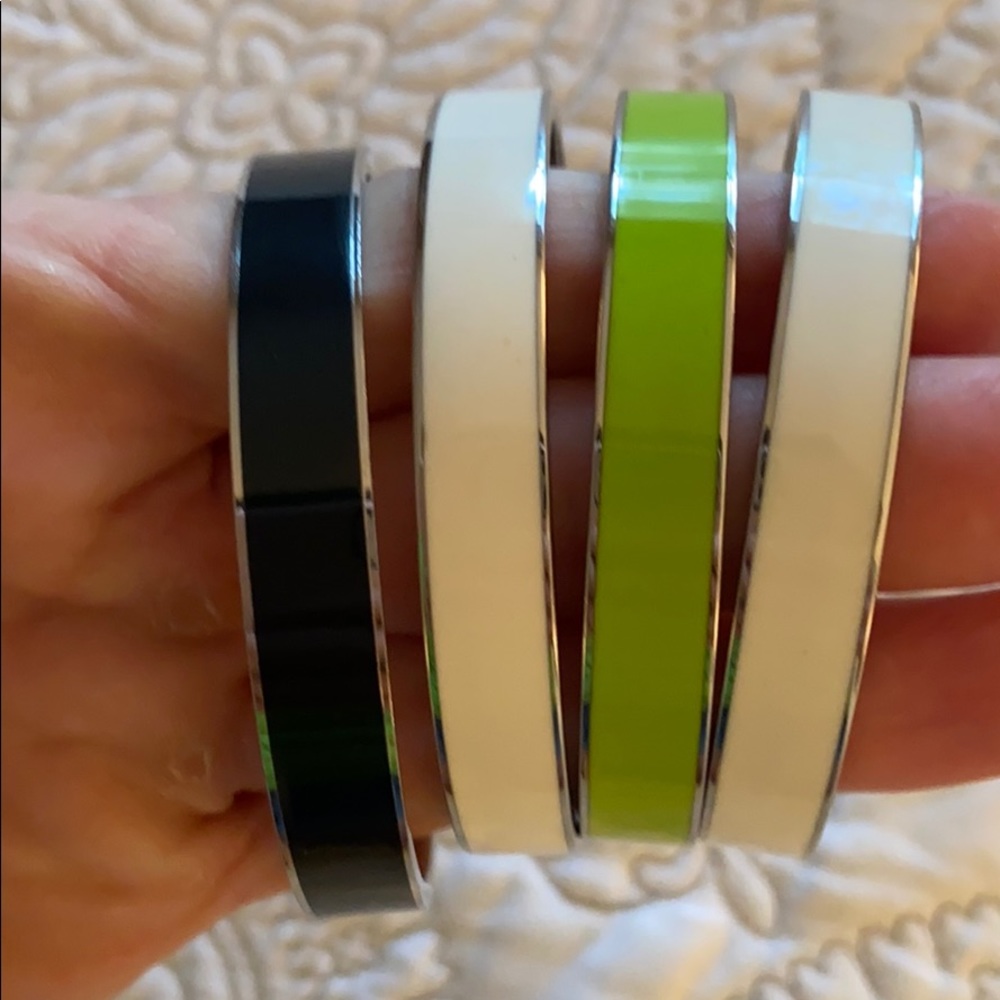 Set of Crown & Ivy Bangle Bracelets